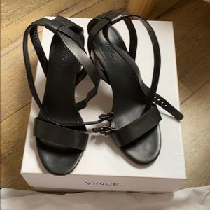 Vince Farley Black sandals